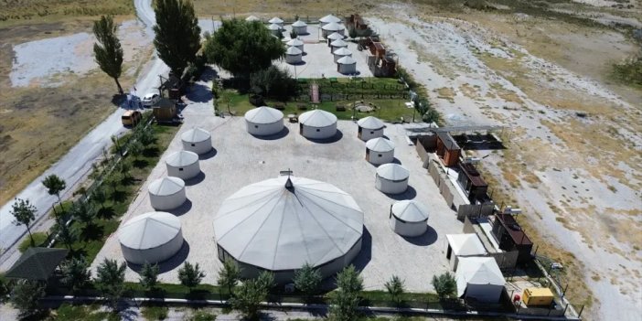 Konya'dan çok ziyaretçi alacak! Bu tesiste 40 tane kıl çadır var