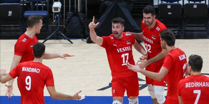 A Milli Erkek Voleybol Takımı ilk kez çeyrek finalde