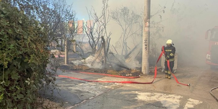 Konya'da yangın: 1 kişi hastaneye kaldırıldı