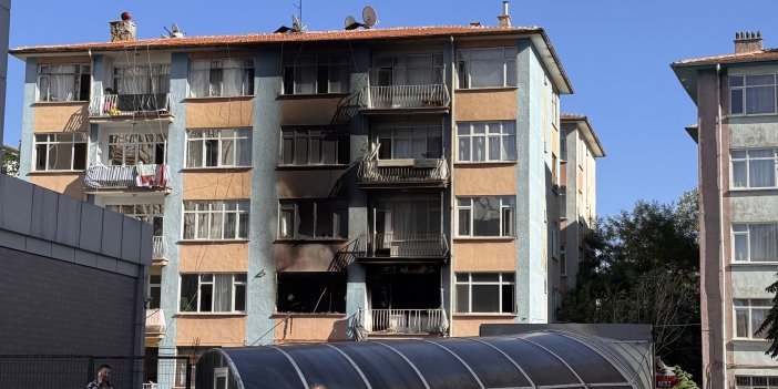 Selçuklu'da yangın: 13 kişi dumandan etkilendi
