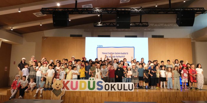 Kudüs Okulu çocuklara Filistin bilincini kazandırıyor