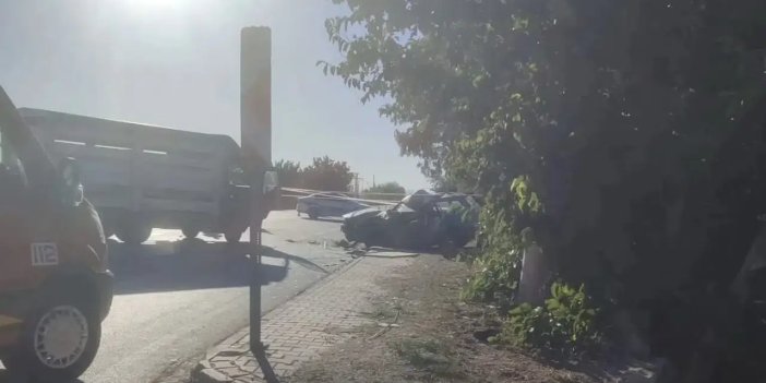 Konya'daki kazada 59 yaşındaki sürücü öldü