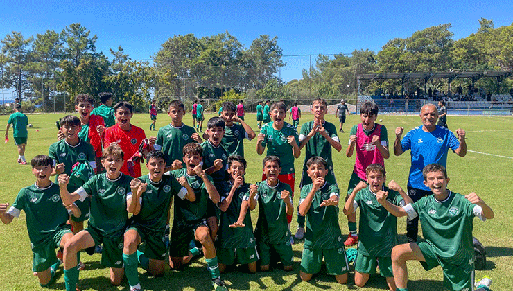 Konyaspor U14 galibiyet getirdi