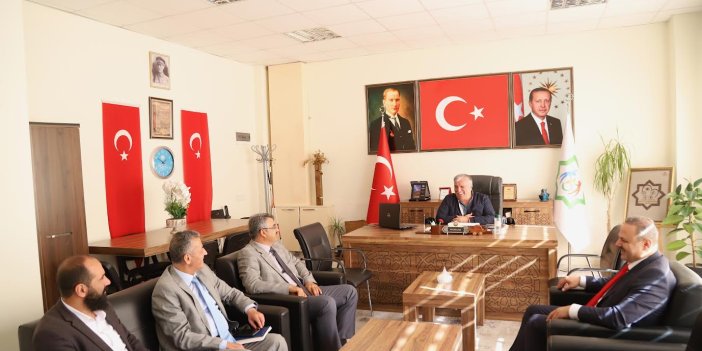 Aksaray Üniversitesi Rektörü  Arıbaş’tan Engelliler Derneği’ne ziyaret