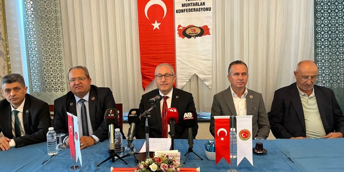 Konya'da yeni bir federasyon kuruldu "Muhtarların sesi artık daha gür çıkacak"