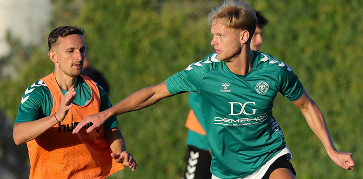 Yeşil-beyazlılar, Başakşehir maçının hazırlıklarına başladı