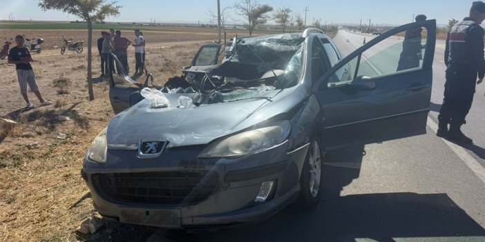 Tırın altına girdi yaralı kurtuldular