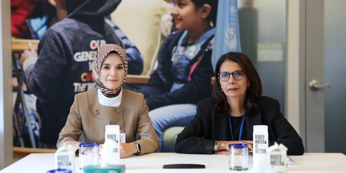 Bakan Göktaş, BM Genel Sekreteri Çocuklara Yönelik Şiddet Özel Temsilcisi M’jid ile  bir araya geldi