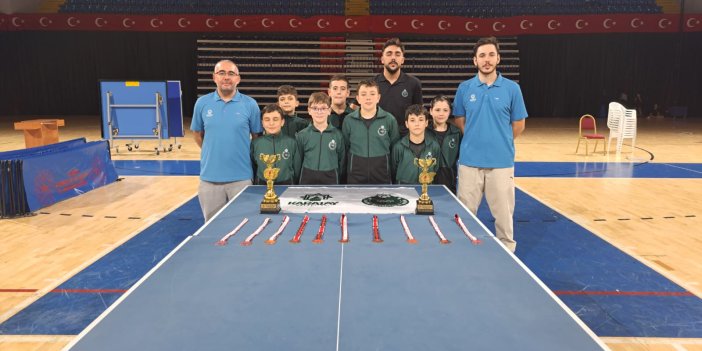 Karatay Belediyespor Masa Tenisinde Yine Zirvede