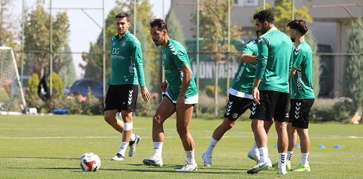 Konyaspor, Başakşehir hazırlıklarına devam ediyor