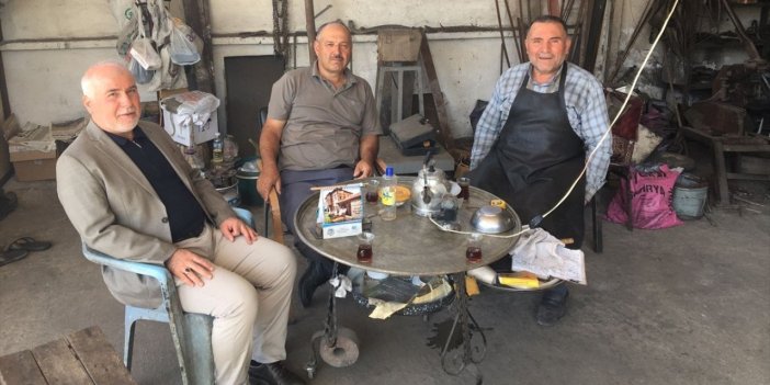 Konya'da Ahilik Haftası'nda esnaf ziyareti