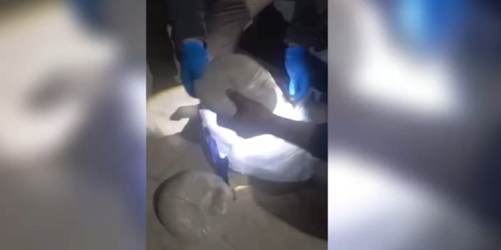 Şüphe üzerine durdurdukları bir araçta 3 kilo eroin ele geçirdi