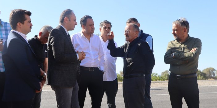 Bayındır ve beraberindekiler, Beyşehir-Antalya kara yolunu inceledi