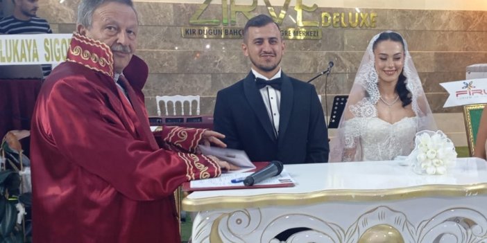 Gülşah ile Ahmet’in mutlu günü