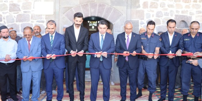 Konya'da Belkaya Merkez Cami yeniden ibadete açıldı