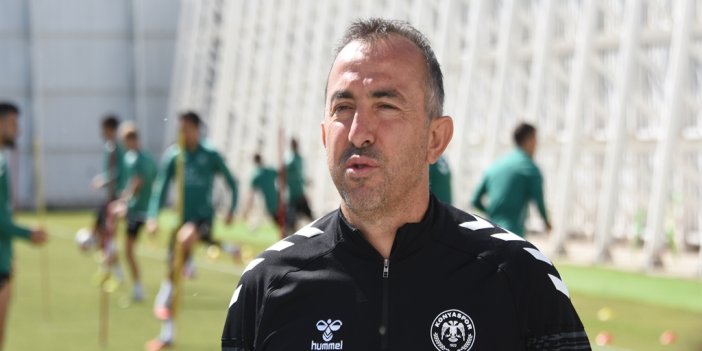 Konyaspor'un hocası Recep Uçar: Yaşadığımız kayıpları telafi etmek istiyoruz