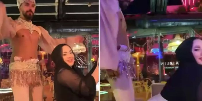 Hiçbir şeye saygıları kalmadı! Eğlence mekanında mide bulandıran görüntüler