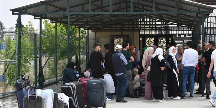 509 bin 387 Suriyeli ülkelerine dönüş yaptı