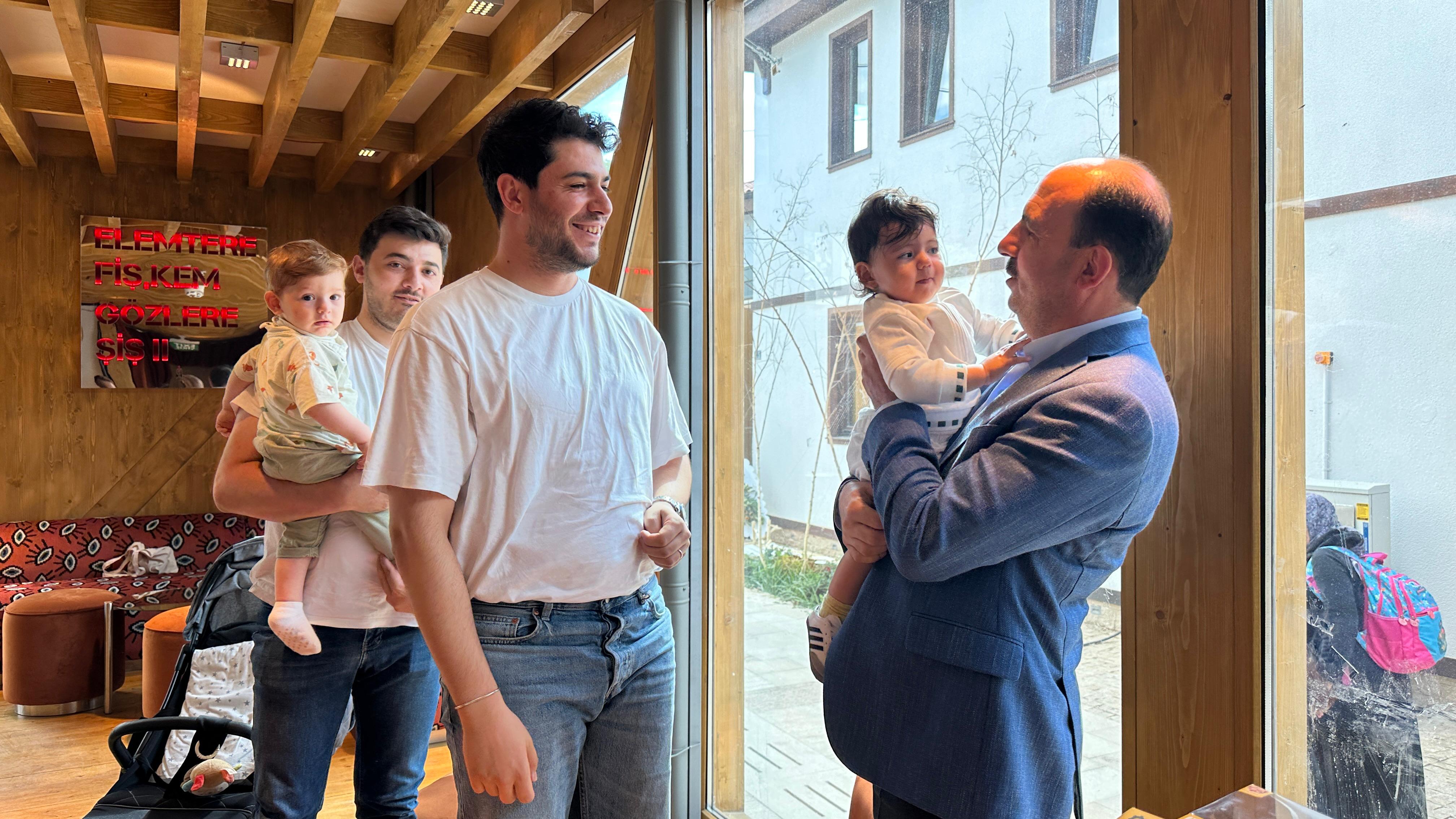 Başkan Altay saha ziyaretlerini sürdürüyor