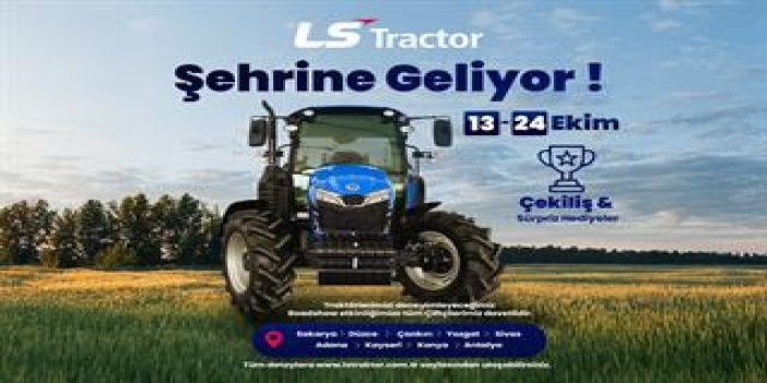 LS Traktör Konya'ya geliyor!