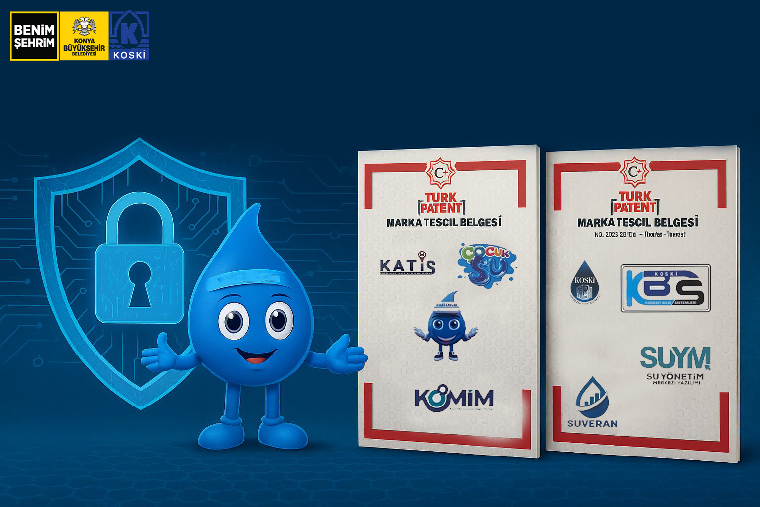 KOSKİ'den tescilli sistem
