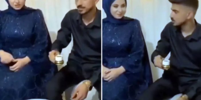 Kız isteme merasimindeki görüntüyü izleyenler isyan etti: Direkt yüzük atma sebebidir