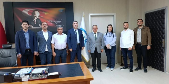 SGK İl Müdürü Avcı’ya eczacılardan ziyaret