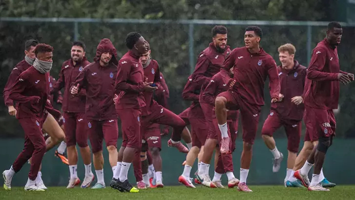 Trabzonspor’da Kayserispor maçı hazırlıkları devam ediyor