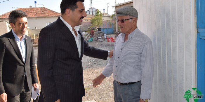 Kaymakam Şenol Öztürk ve Eşi Ebru Öztürk’ten Dünya Yaşlılar Günü'nde Anlamlı Ziyaret