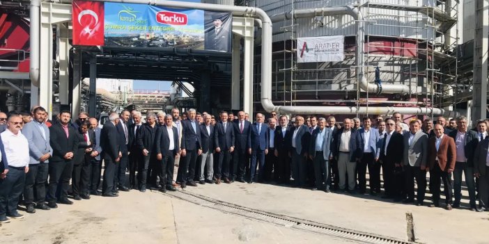 Konya’da ilk pancar alımı dualarla yapıldı