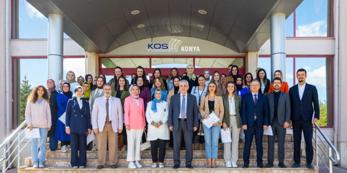 Konya'da Üretken Kadınlar Akademisi'nde 203 Kadın Sertifika Sahibi Oldu