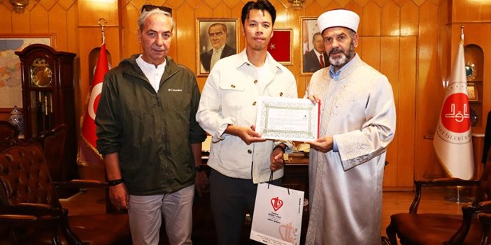 Çin asıllı Ken Shen, Konya'da Müslüman oldu