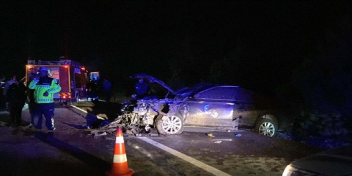 AK Partili vekilin aracı ölümlü kazaya karıştı