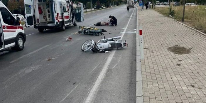 Konya Kavşağı'nda motosiklet kazası: 2 ölü