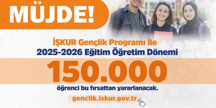 Konya İŞKUR'dan gençlere müjde!