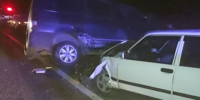 Derebucak'ta trafik kazasında 2 kişi yaralandı