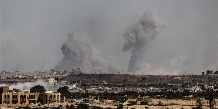 İsrail, gece boyu Gazze Şeridi'nin farklı bölgelerine bombalar yağdırdı