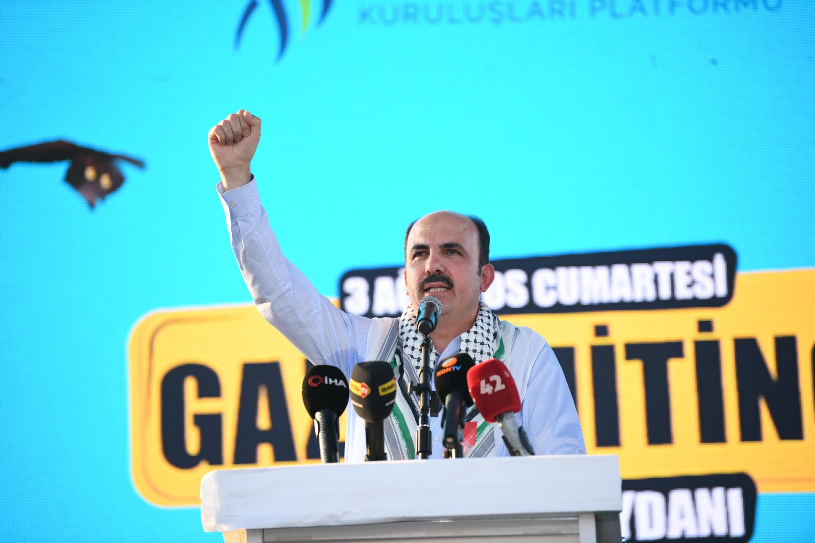 Başkan Altay: “Mazlumun yanında, zalimin karşısında olmaya devam edeceğiz”