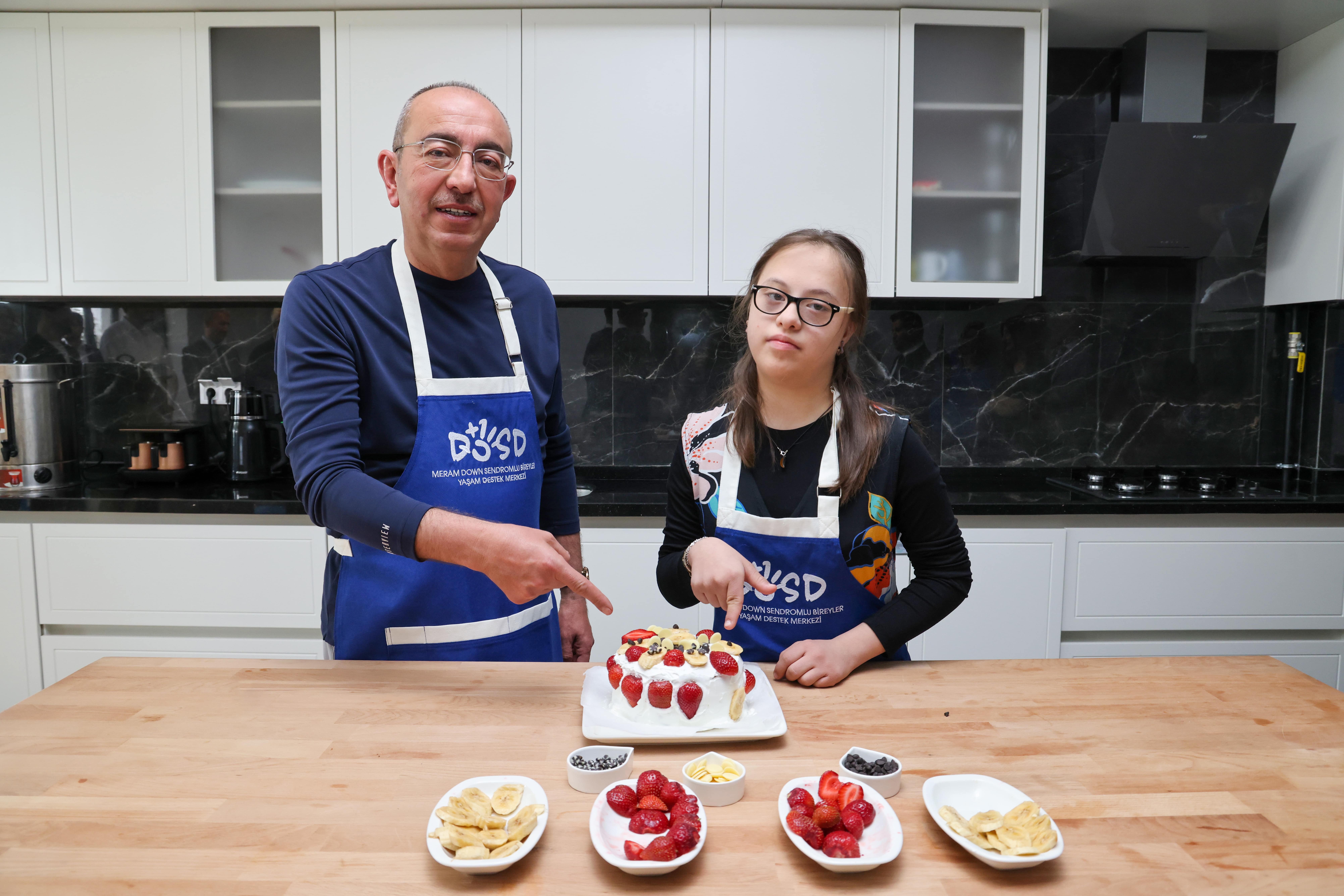 DOSD Meram’dan down sendromlu gençlere mesleki eğitim fırsatı