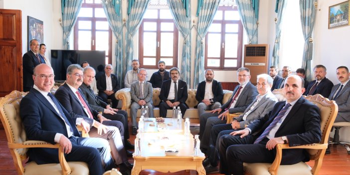 Başkan Köksal, Başkan Altay Ve Heyetini Makamında Ağırladı