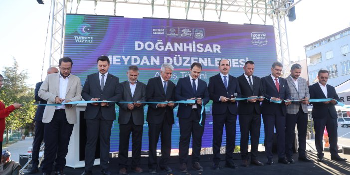 Konya Büyükşehir'den o ilçeye büyük proje! Açılışı yapıldı
