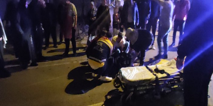 Yolun karşısına geçmek isteyen yayaya çarpan sürücü yakalandı