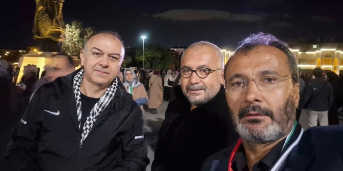 Anik, dostlarıyla alanlarda