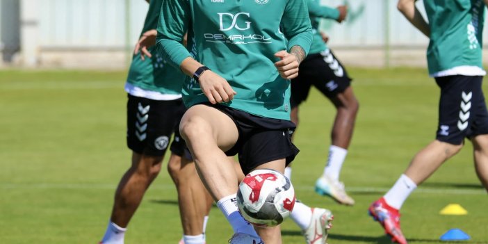 Konyaspor iznin ardından çalışmalara başlıyor