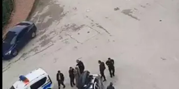 Otomobili, husumetli olduğu ailenin üzerine sürdü