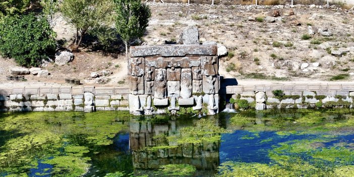 MÖ 1200'de inşa edilen Hitit Su Anıtı, kuraklıktan etkilenmedi