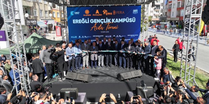 Büyükşehir Konya’nın en büyük Gençlik Kampüsü’nü Ereğli’de açtı