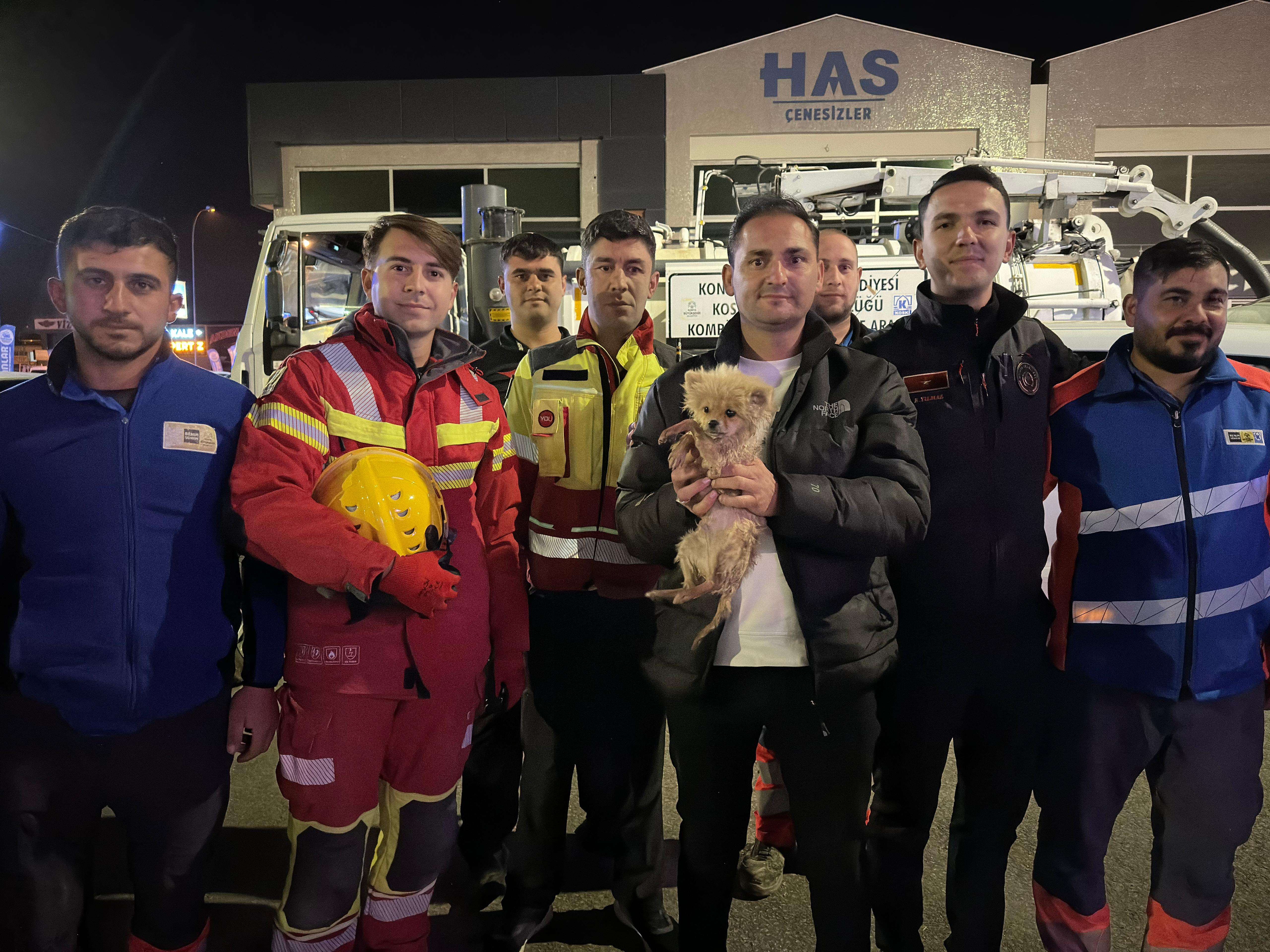 Konya Büyükşehir ekiplerinden yürek ısıtan operasyon