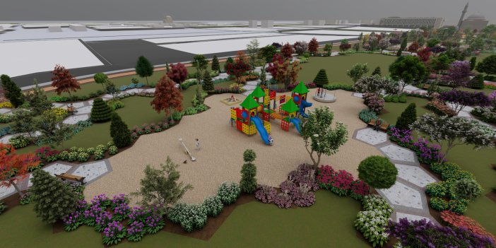 Şehrin yeşil dokusuna Selçuklu imzası