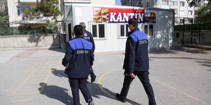 Meram’da okul kantinlerine sıkı denetim